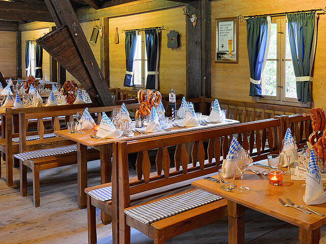 Celebrate in a rustic way in the Benedictine Alpine hut